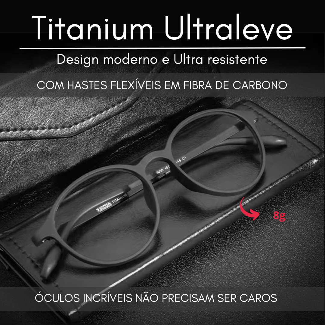 Óculos Titanium Ultraleve