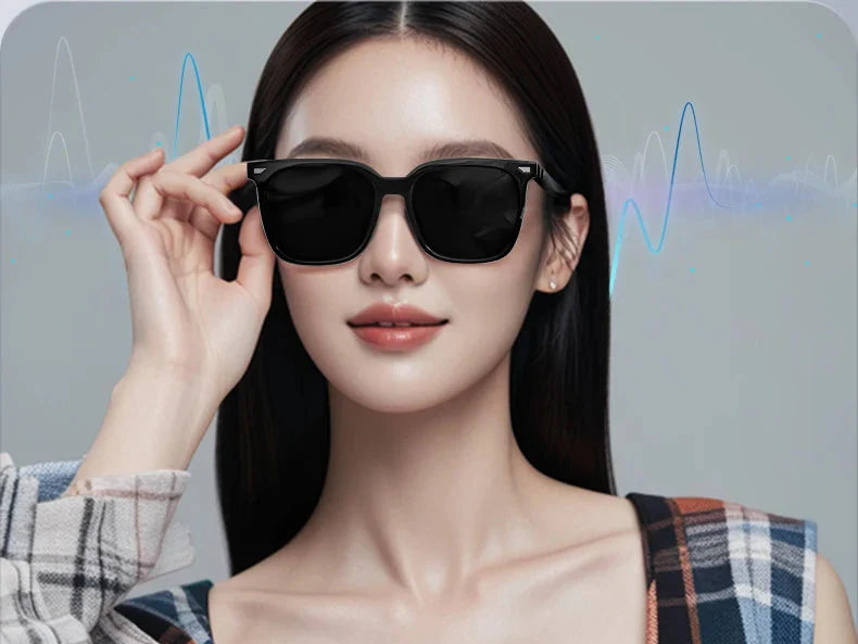 Óculos Bluetooth à Prova D'Água – Escute Músicas - Atenda Chamadas e Proteção UV