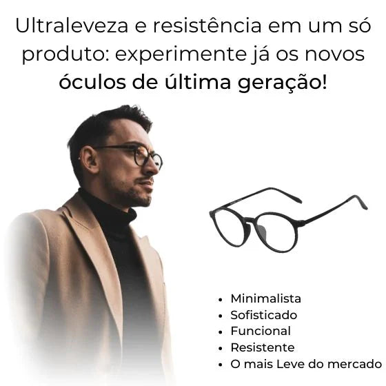 Óculos Titanium Ultraleve
